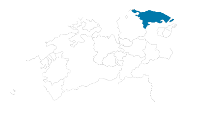 Karte: Thurgau auf der Schweizkarte