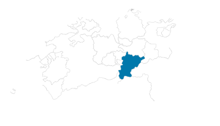 Karte: Uri auf der Schweizkarte